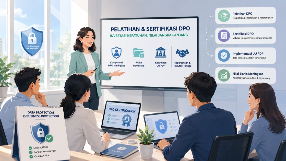 Pelatihan dan Sertifikasi DPO Jadi Investasi Kepatuhan